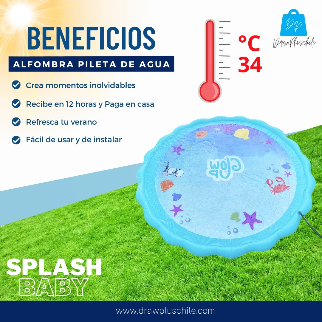 Alfombra pileta de agua - SplashBaby™