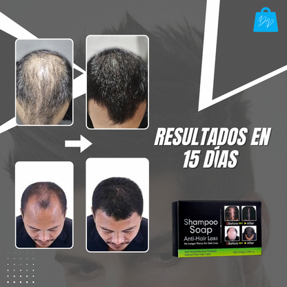 Shampoo anti caída en barra - HairCare™