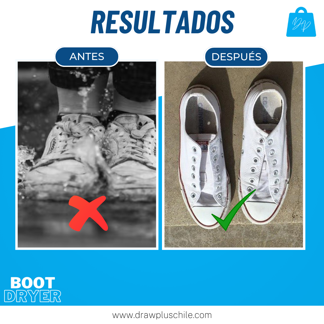 Secador de calzado BootDryer™ - Lleva 2 accesorios gratis.