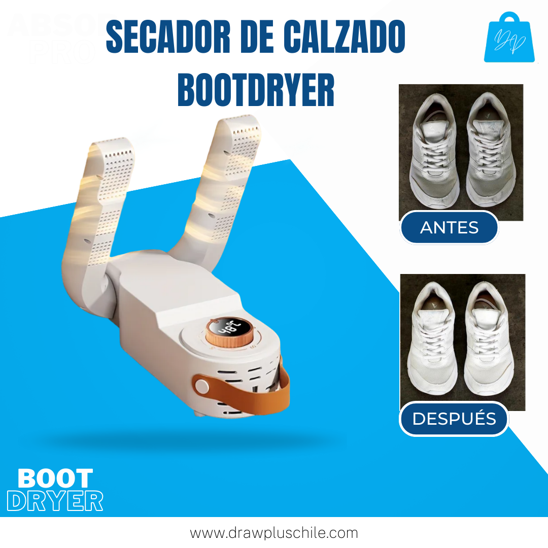 Secador de calzado BootDryer™ - Lleva 2 accesorios gratis.